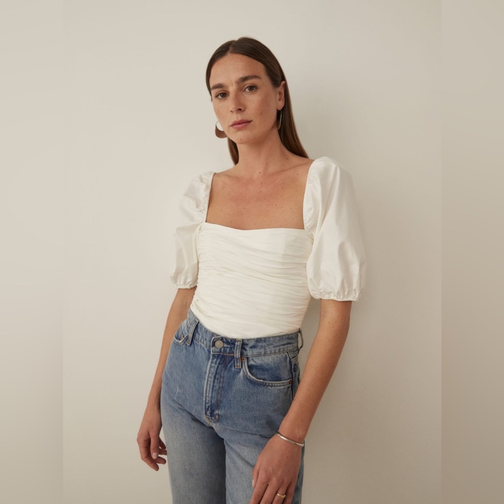 Reformation Barry Top — Size 6